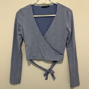 Brandy Melville Wrap Top